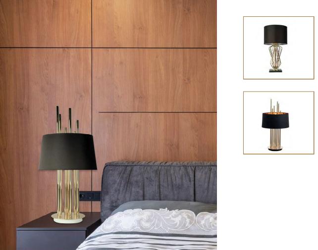 Beyond Lights - Gold Accent Lamp