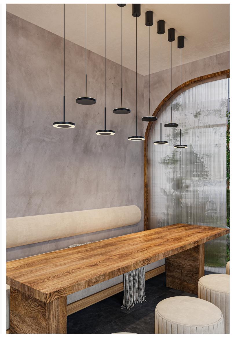 Beyond Lights - Disc Pendant Light