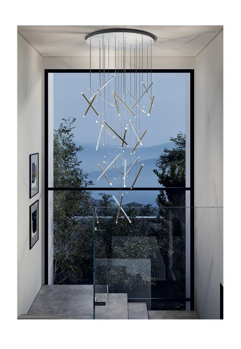 Beyond Lights - Modern Linear Chandelier