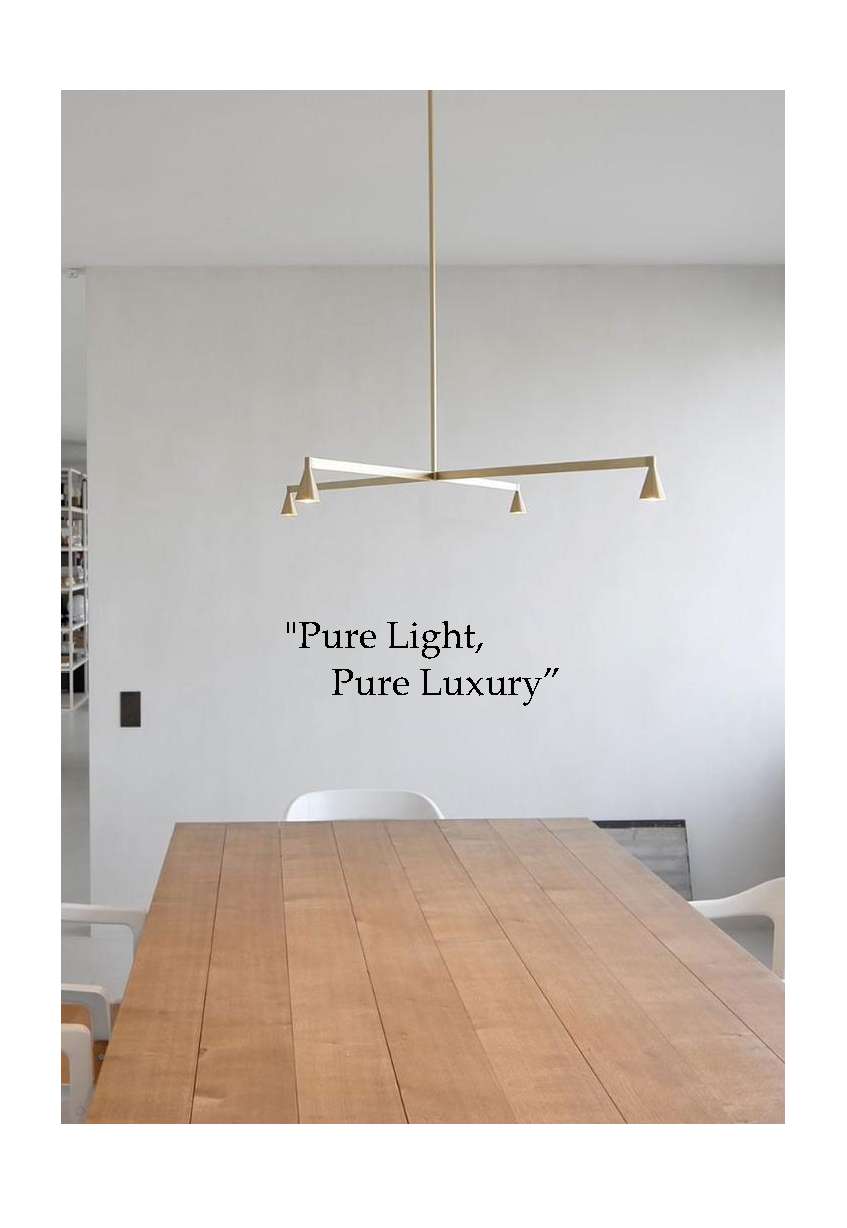 Beyond Lights - Minimal Gold Bar Pendant