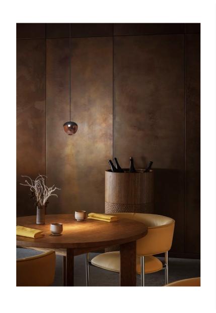 Copper Pendant Light