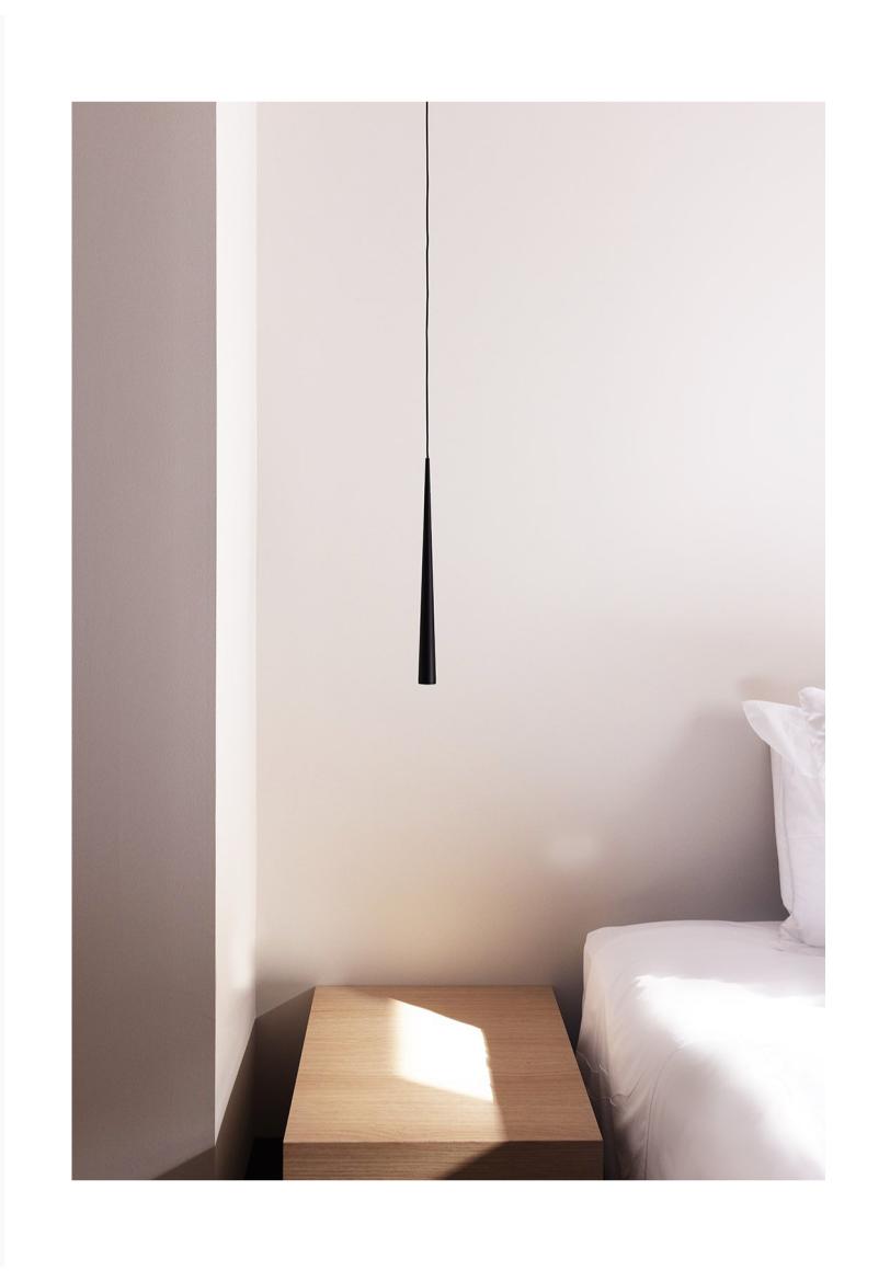 Beyond Lights - Black Pendant Light