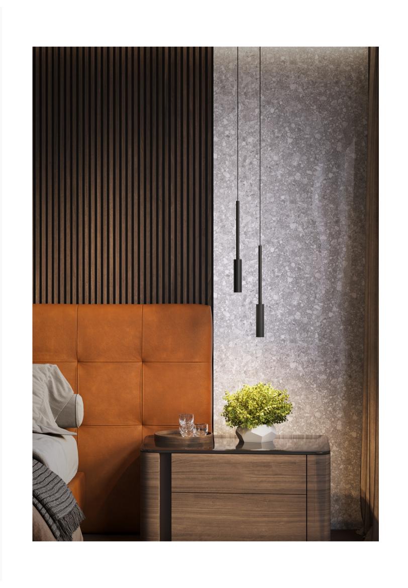 Beyond Lights - Black Pendant Light