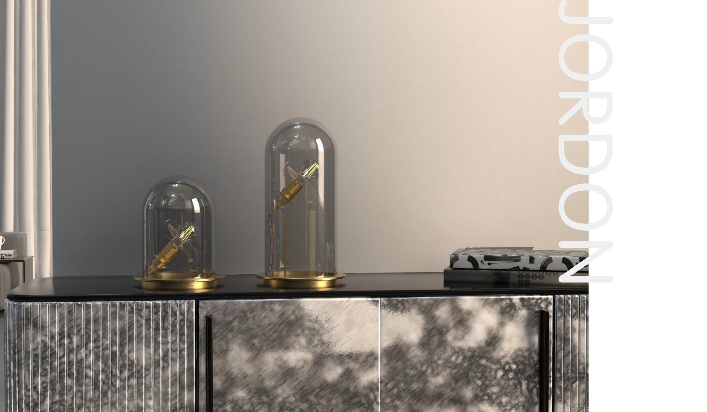 Beyond Lights - Brass Table Lamp