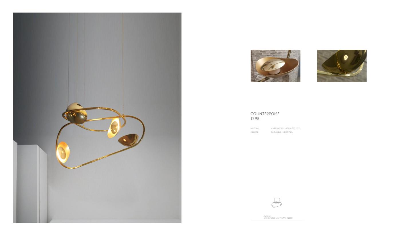 Beyond Lights - Brass Pendant Light
