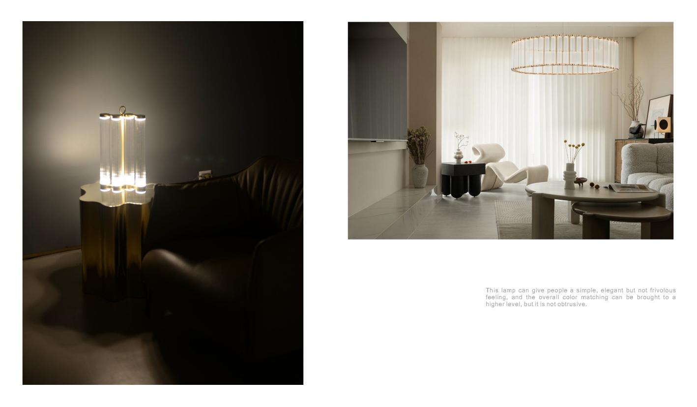 Beyond Lights - Glass Table Lamp