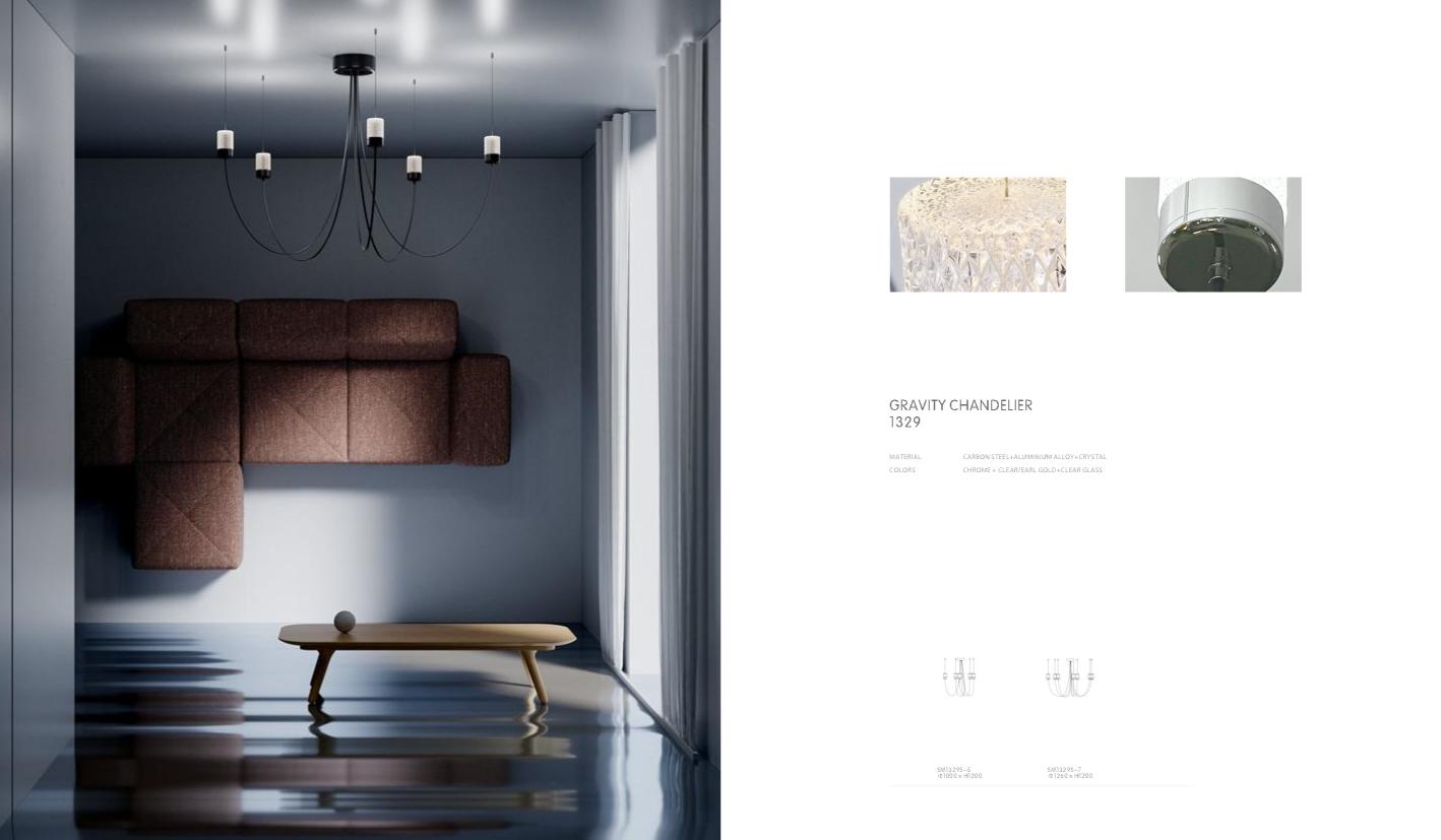 Beyond Lights - Gravity Chandelier Light