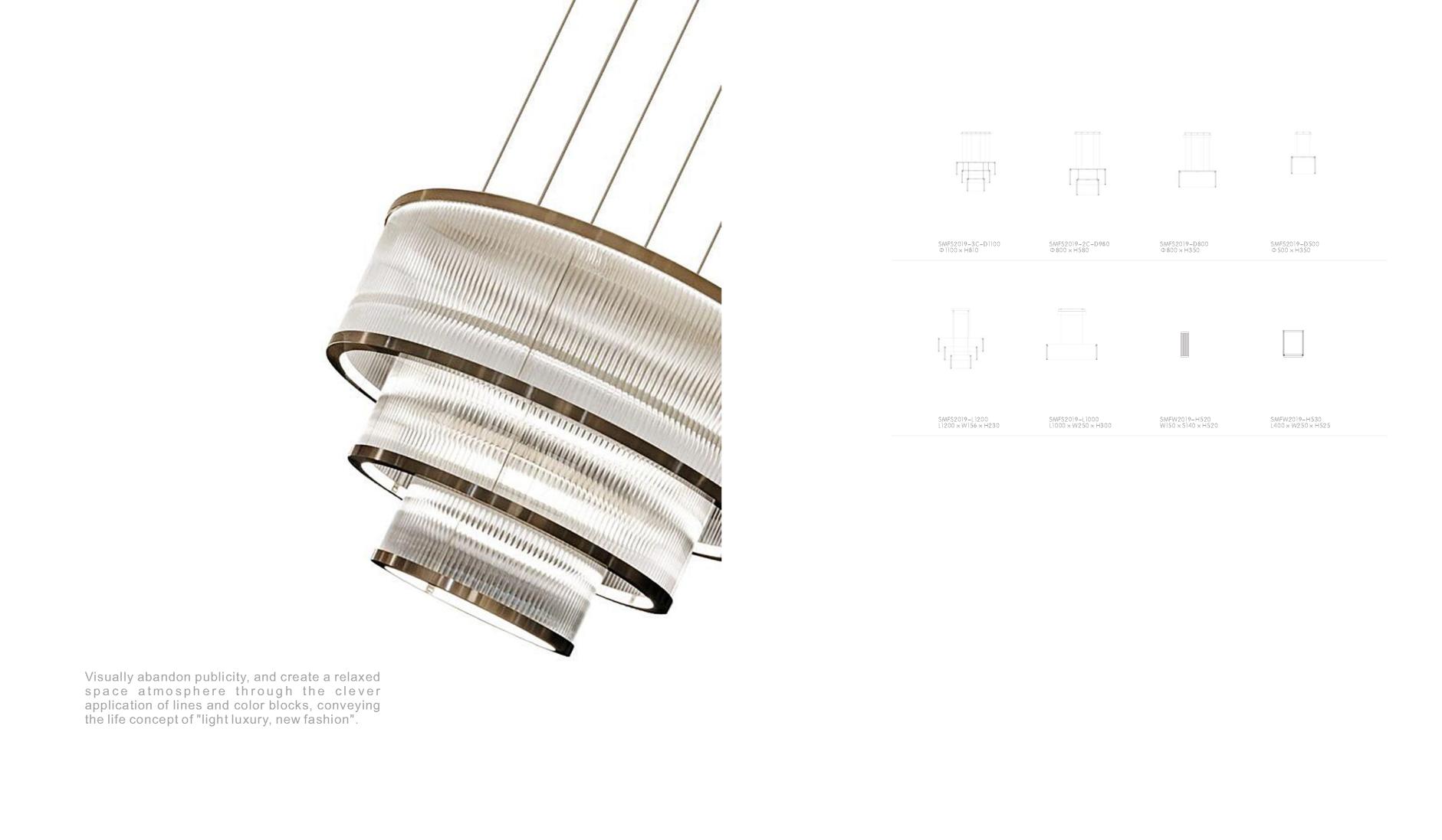 Beyond Lights - Tiered Pendant Lamp