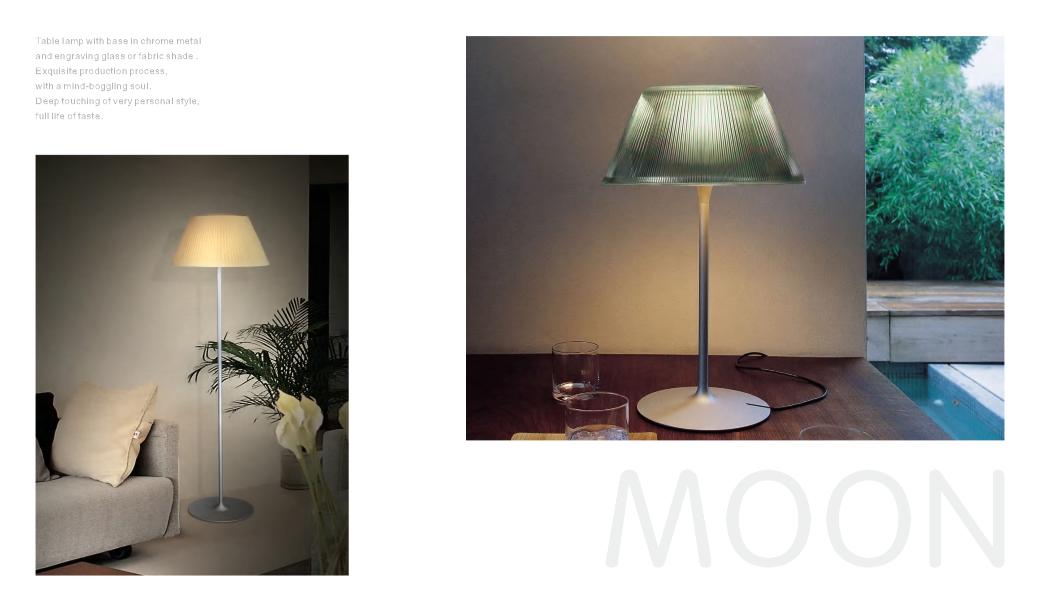 Beyond Lights - Chrome Table Lamp