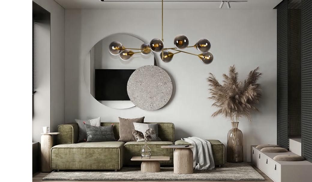 Beyond Lights - Glass Branch Chandelier