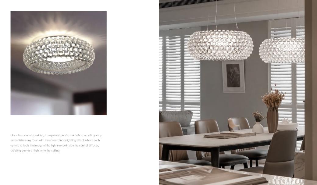 Beyond Lights - Crystal Ceiling Light