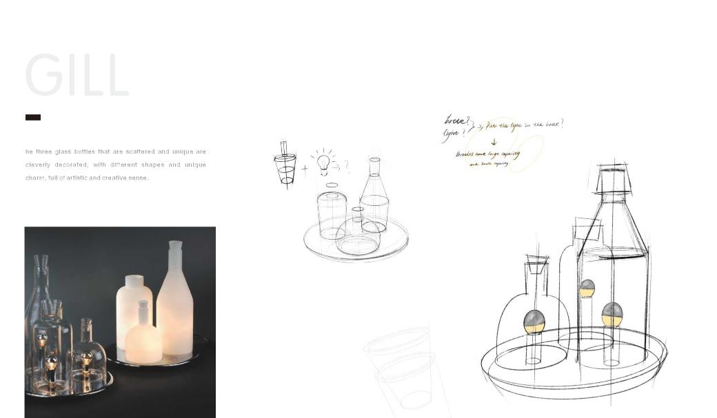 Beyond Lights - Glass Table Lamp