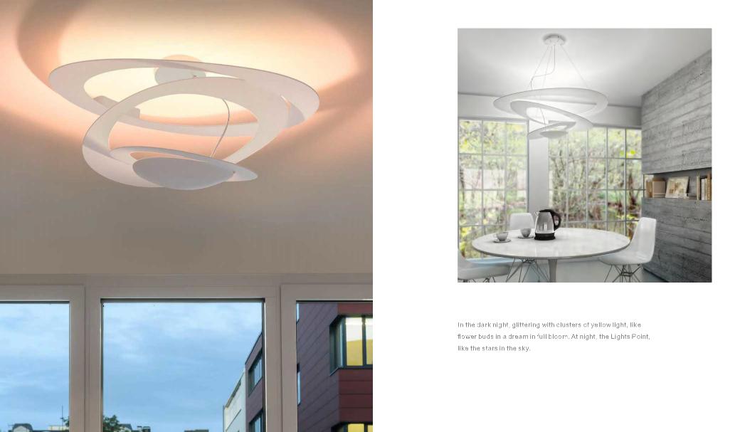 Beyond Lights - Swirl Ceiling Light
