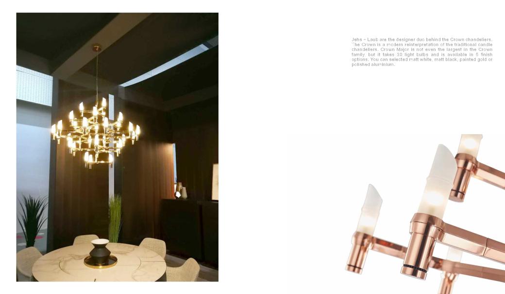 Beyond Lights - Gold Candle Chandelier