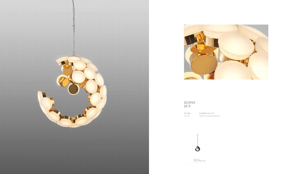 Beyond Lights - Gold Moon Pendant