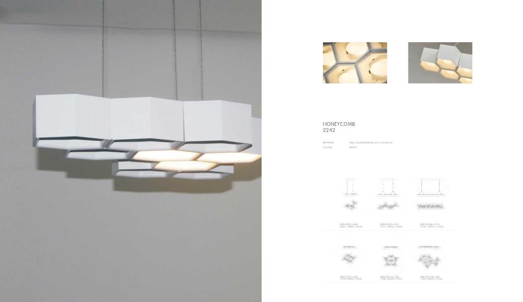 Beyond Lights - Honeycomb Pendant Light