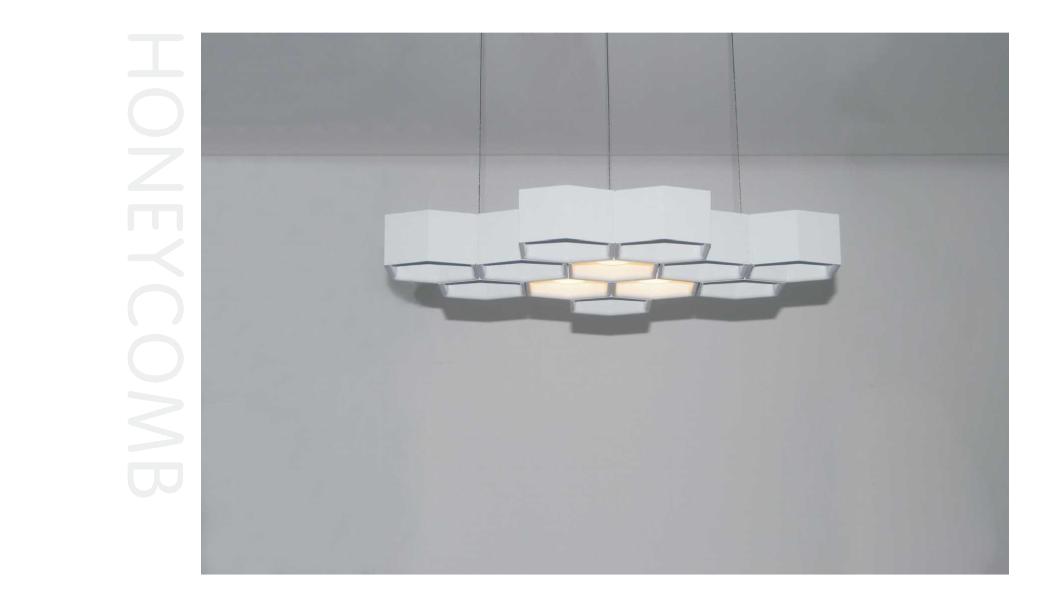 Beyond Lights - Hexagonal Pendant Light