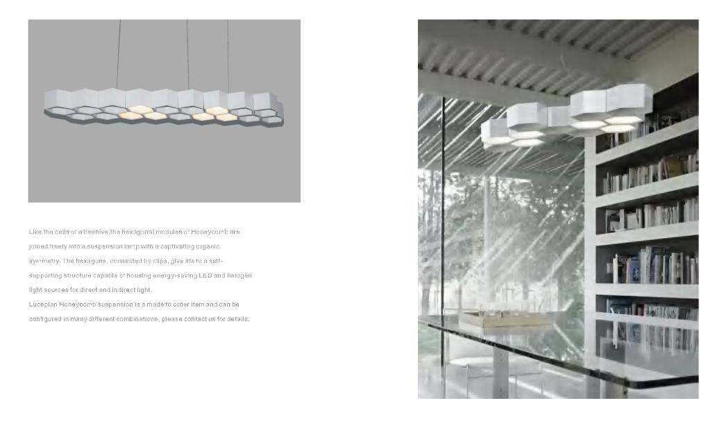 Beyond Lights - Honeycomb Pendant Light