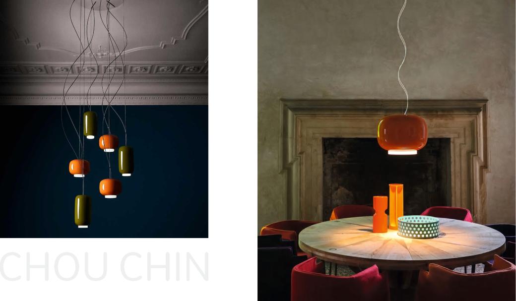 Beyond Lights - Orange Pendant Light