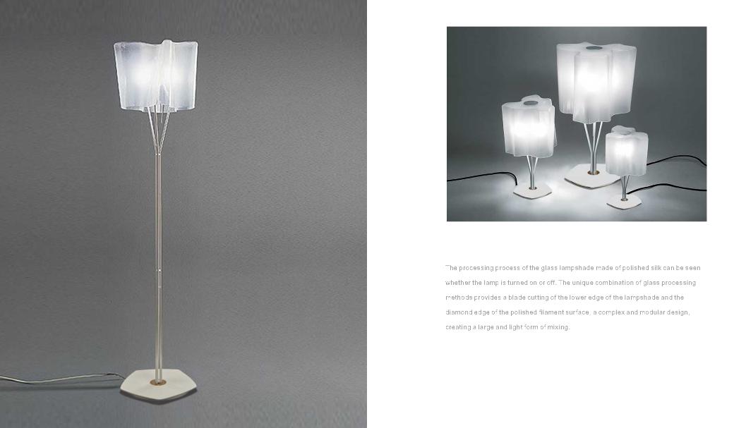 Beyond Lights - Glass Floor Lamp