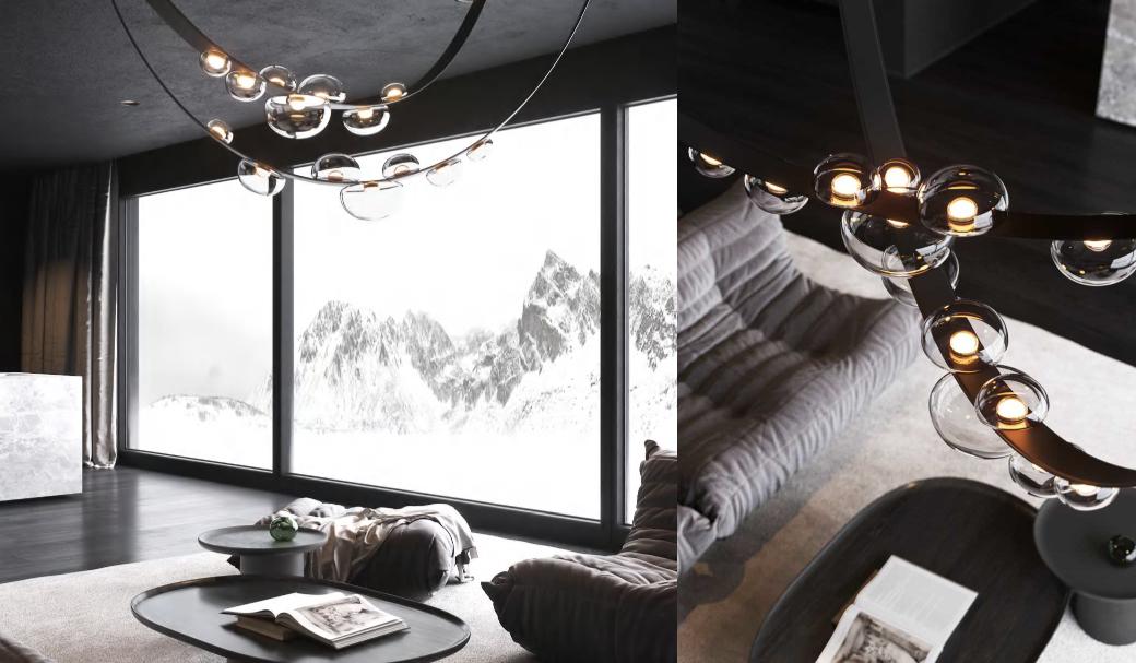 Beyond Lights - Bubble Chandelier Light