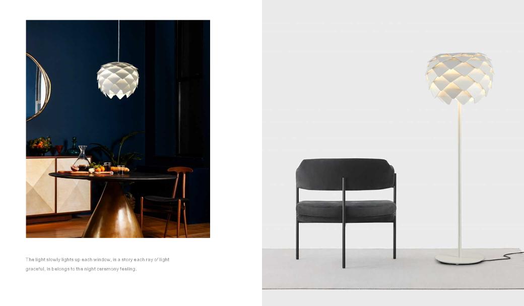 Beyond Lights - Pinecone Pendant Light