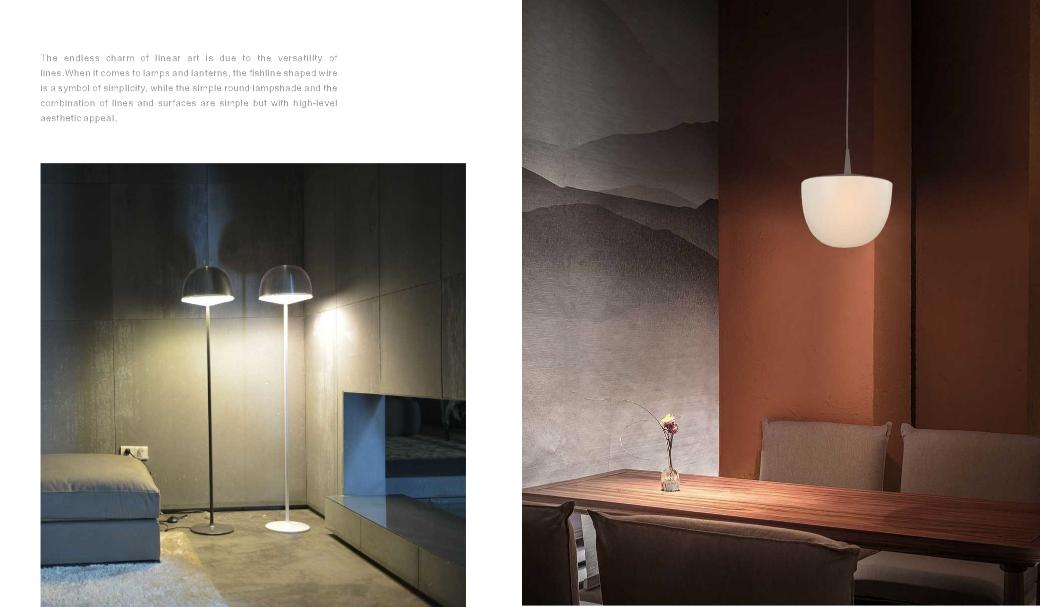 Beyond Lights - White Pendant Lamp