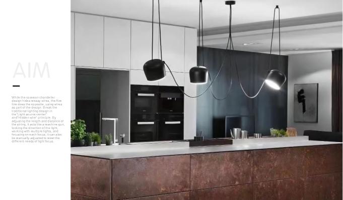 Beyond Lights - Curved Pendant Light