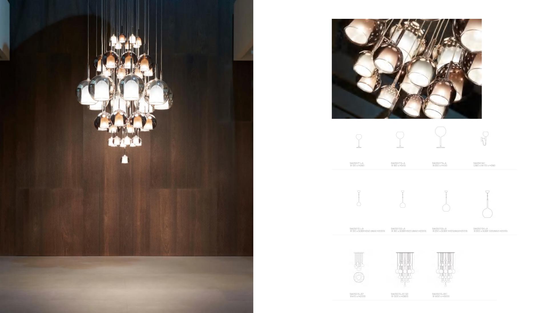 Beyond Lights - Cluster Pendant Light