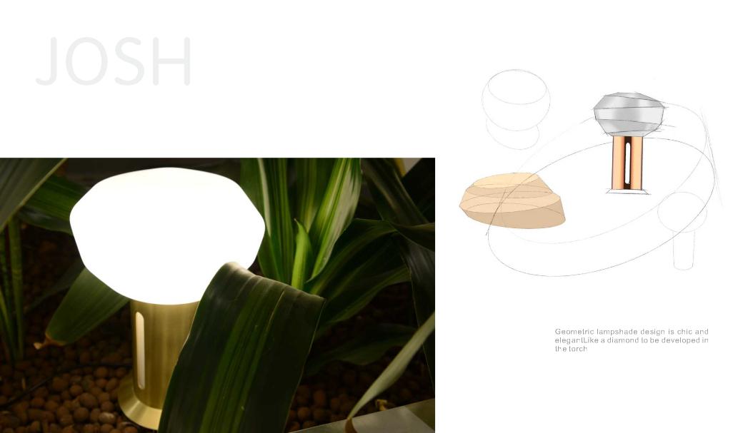 Beyond Lights - Brass Table Lamp