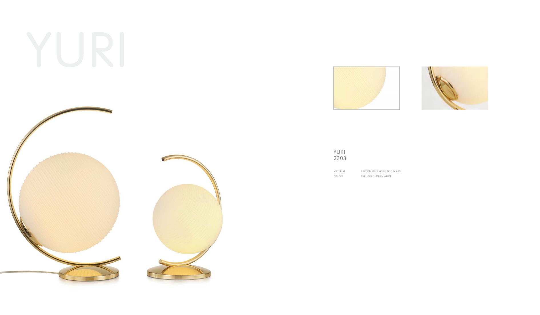 Beyond Lights - Brass Sphere Lamp
