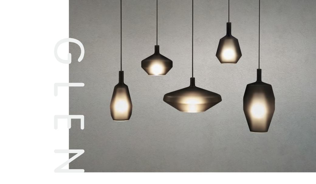 Beyond Lights - Smoked Glass Pendant