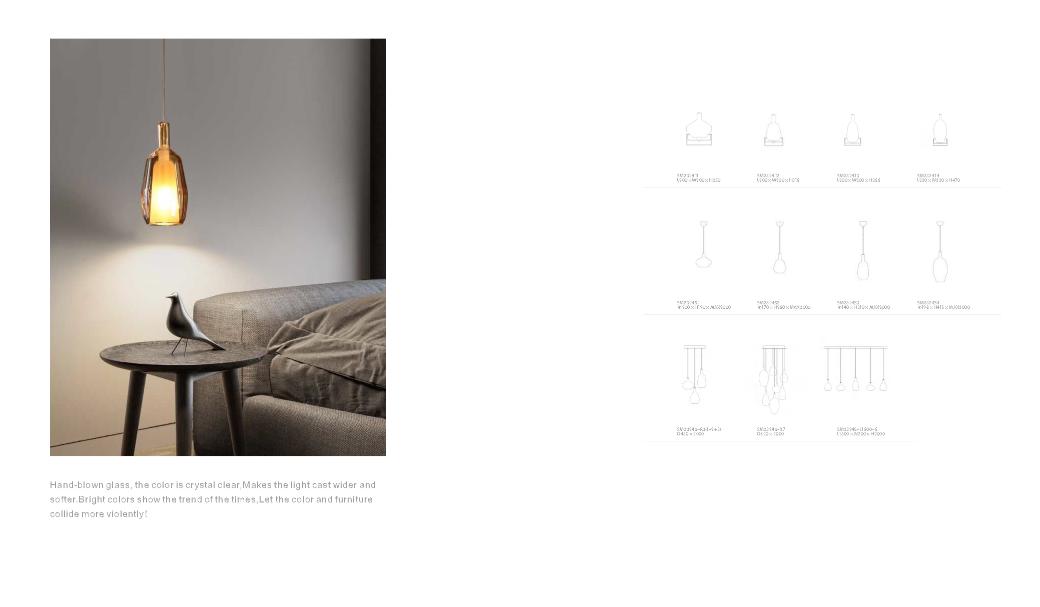 Beyond Lights - Glass Pendant Light