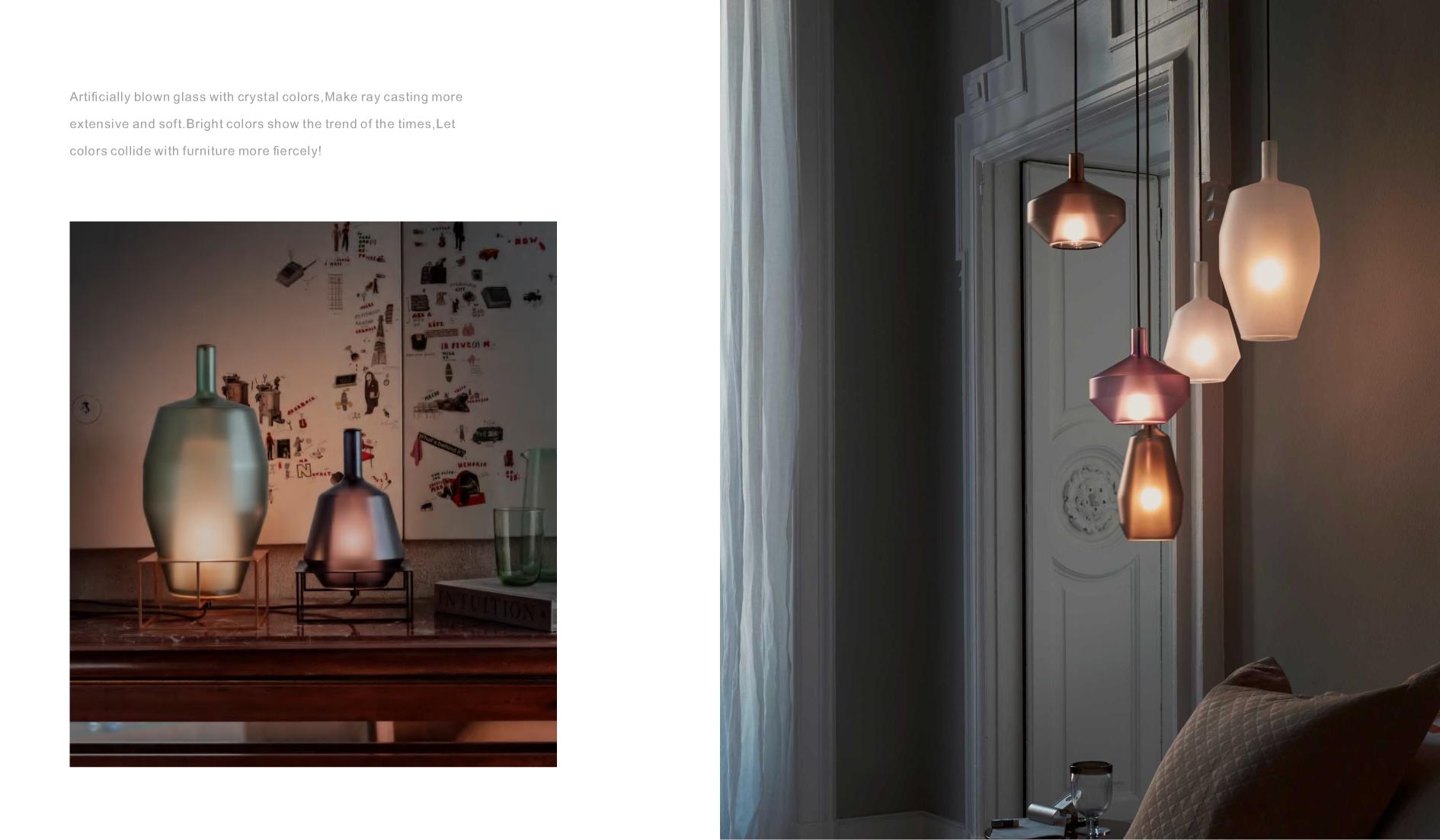 Beyond Lights - Glass Pendant Lamp