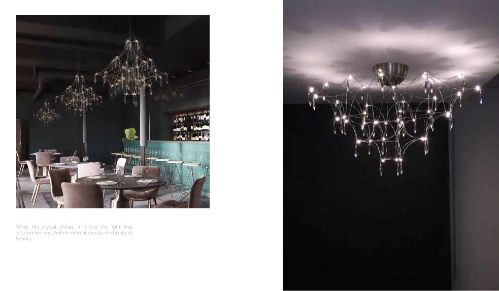 Beyond Lights - Crystal Chandelier Light