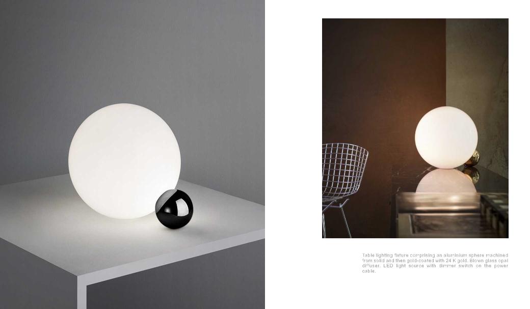 Beyond Lights - Opal Sphere Lamp