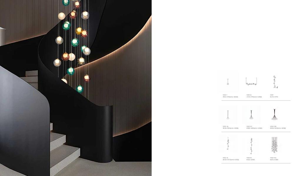 Beyond Lights - Glass Ball Chandelier