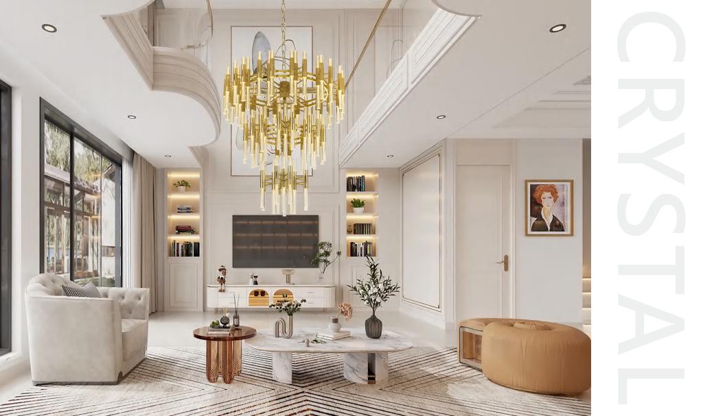 Beyond Lights - Gold Chandelier Lighting