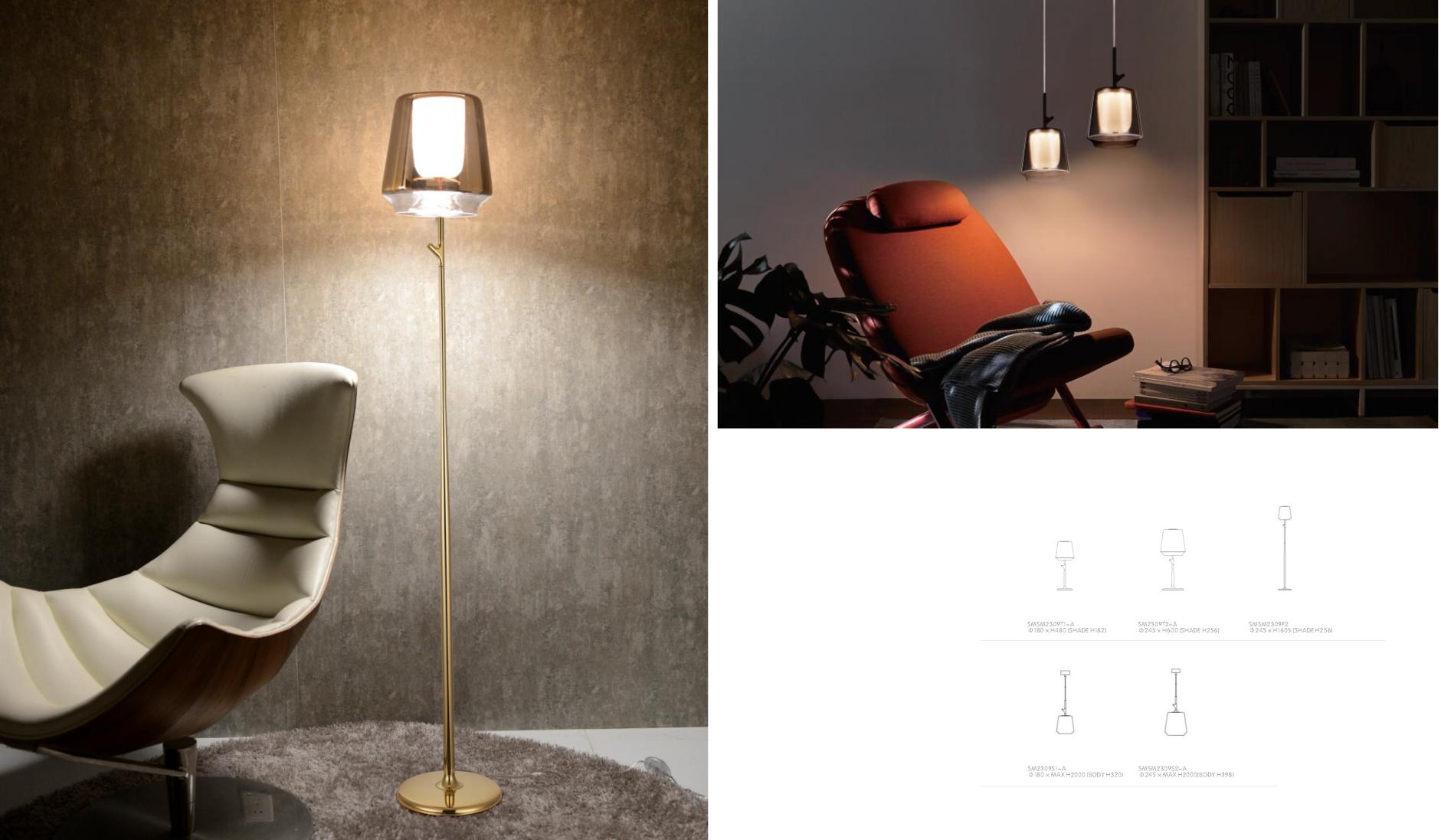 Beyond Lights - Brass Floor Lamp