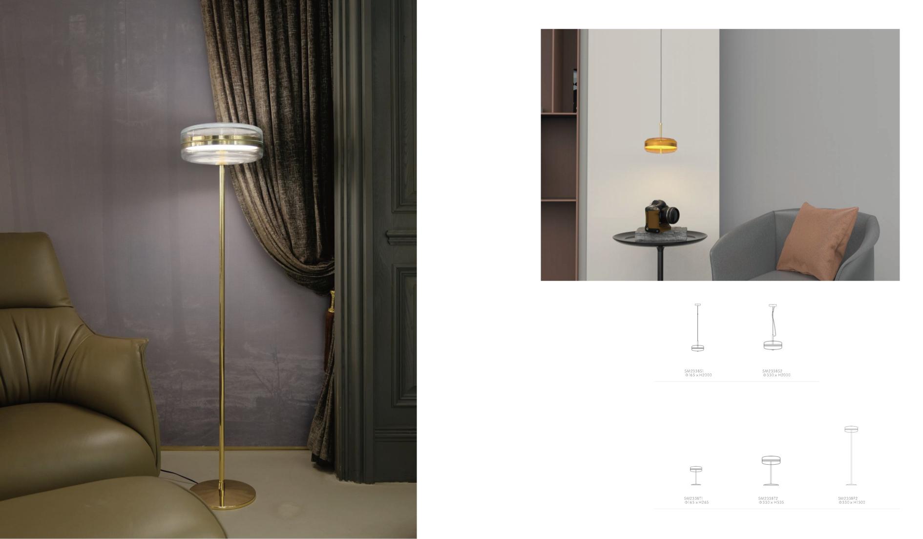 Beyond Lights - Glass Floor Lamp