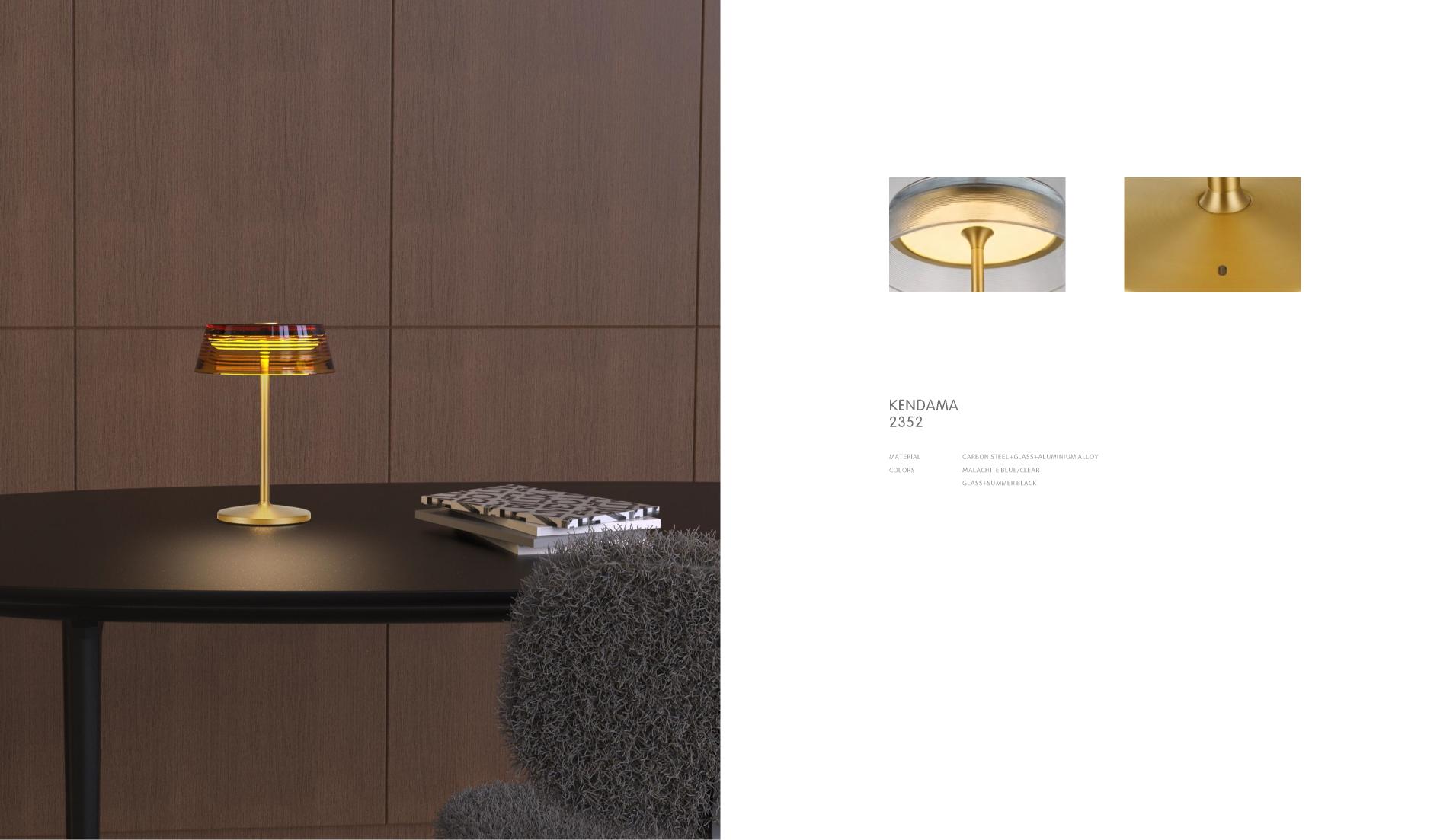 Beyond Lights - Amber Table Lamp