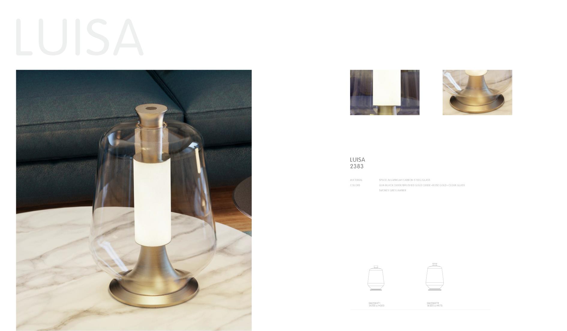 Beyond Lights - Glass Table Lamp