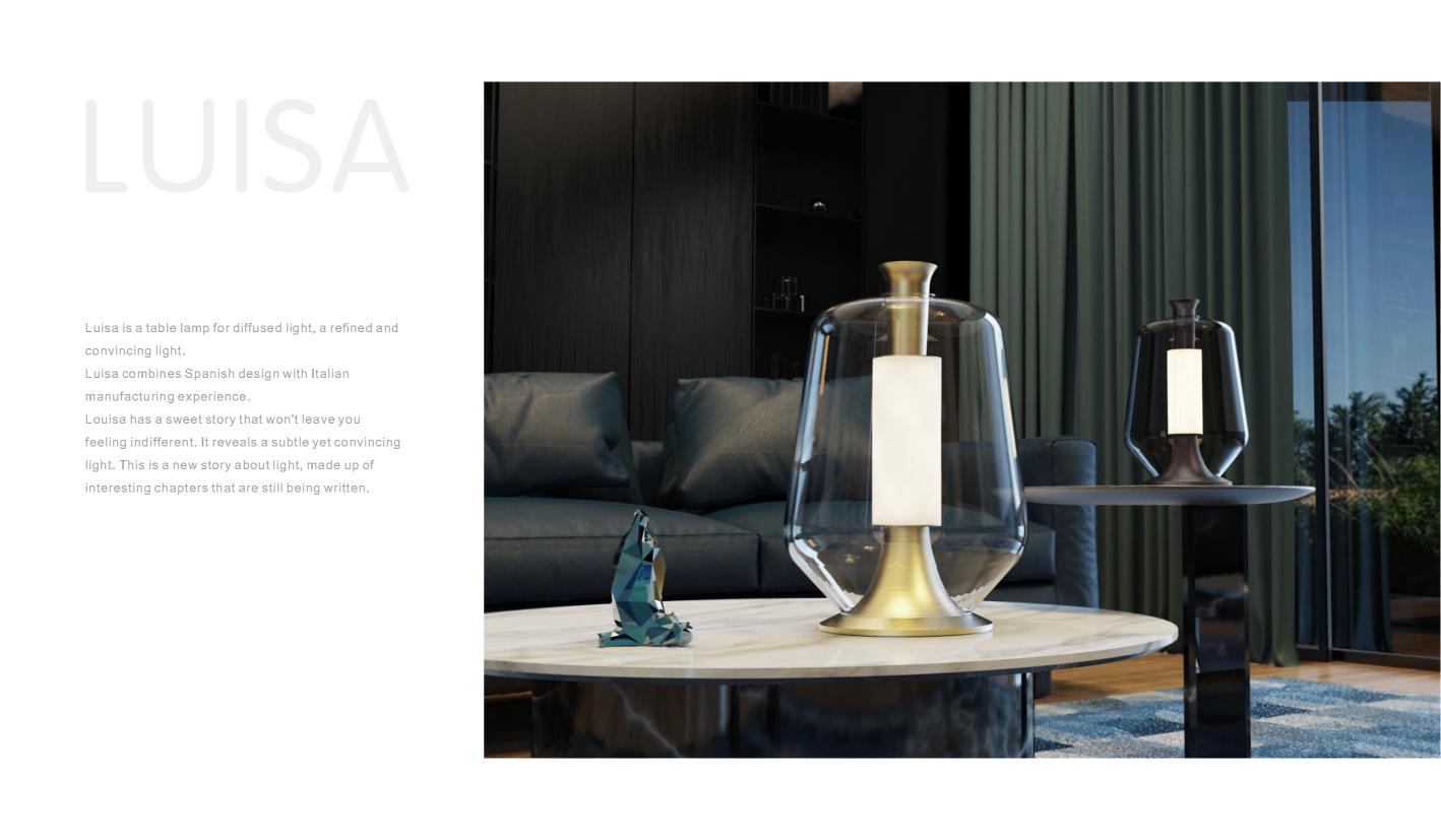 Beyond Lights - Glass Table Lamp