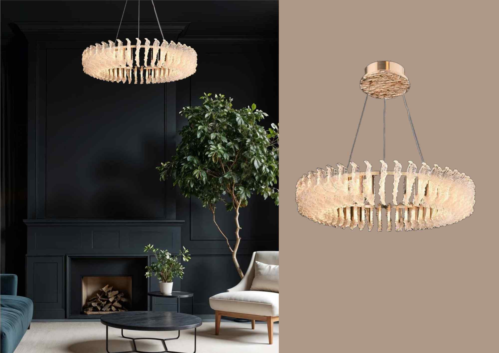 Beyond Lights - Round Chandelier Light