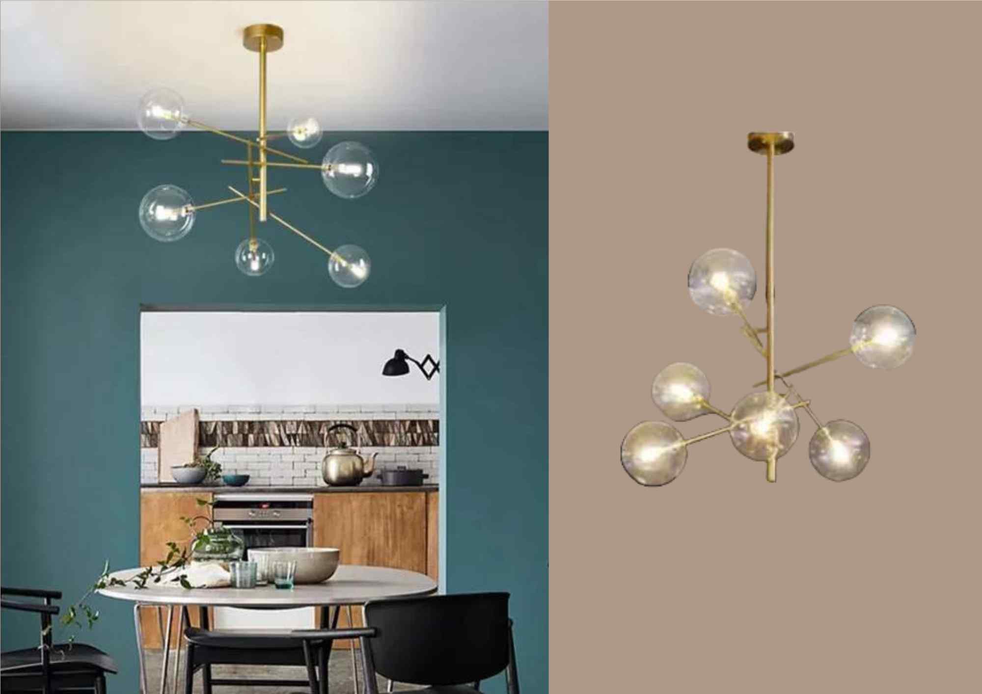 Beyond Lights - Glass Bubble Chandelier