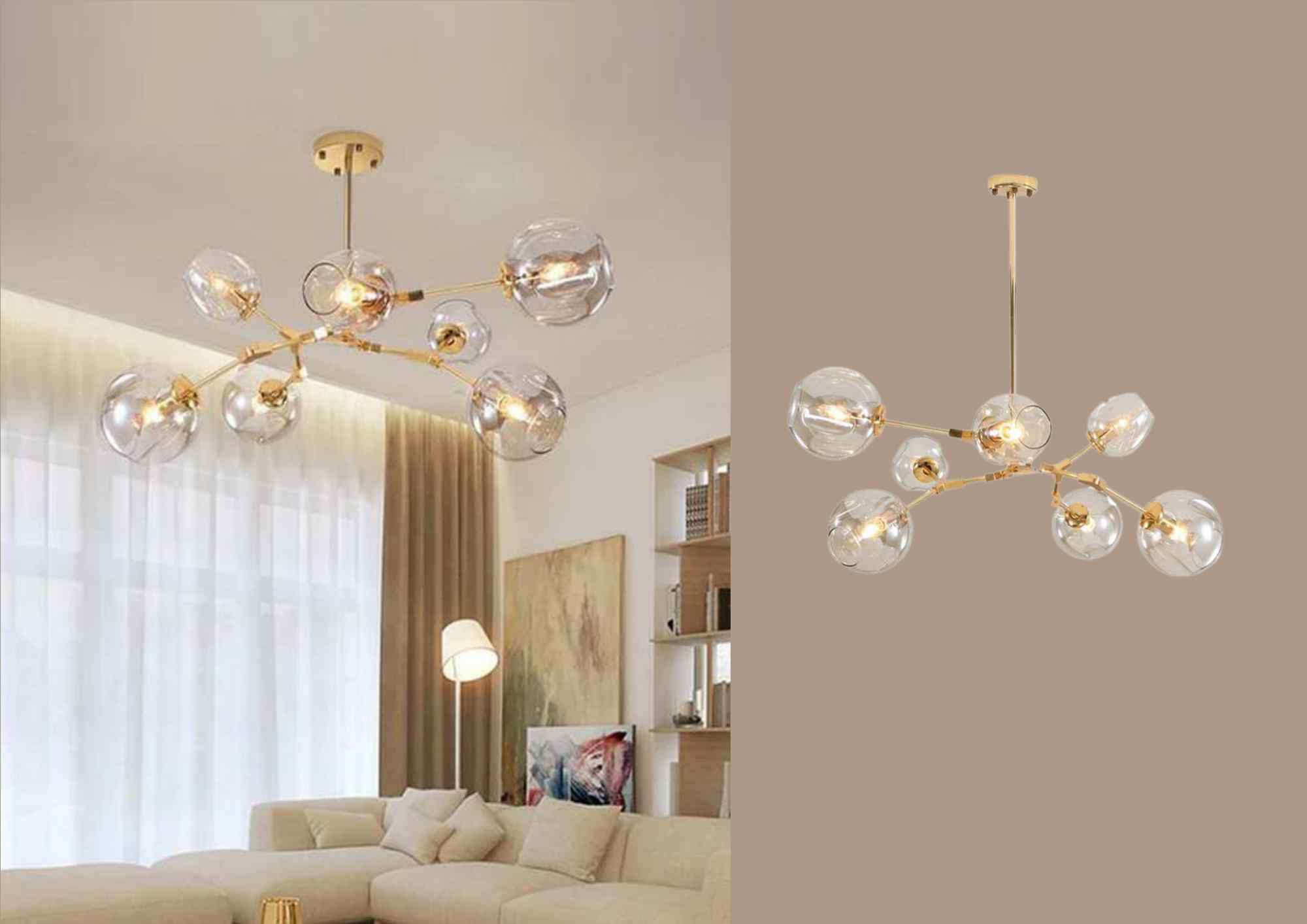 Beyond Lights - Globe Chandelier Light