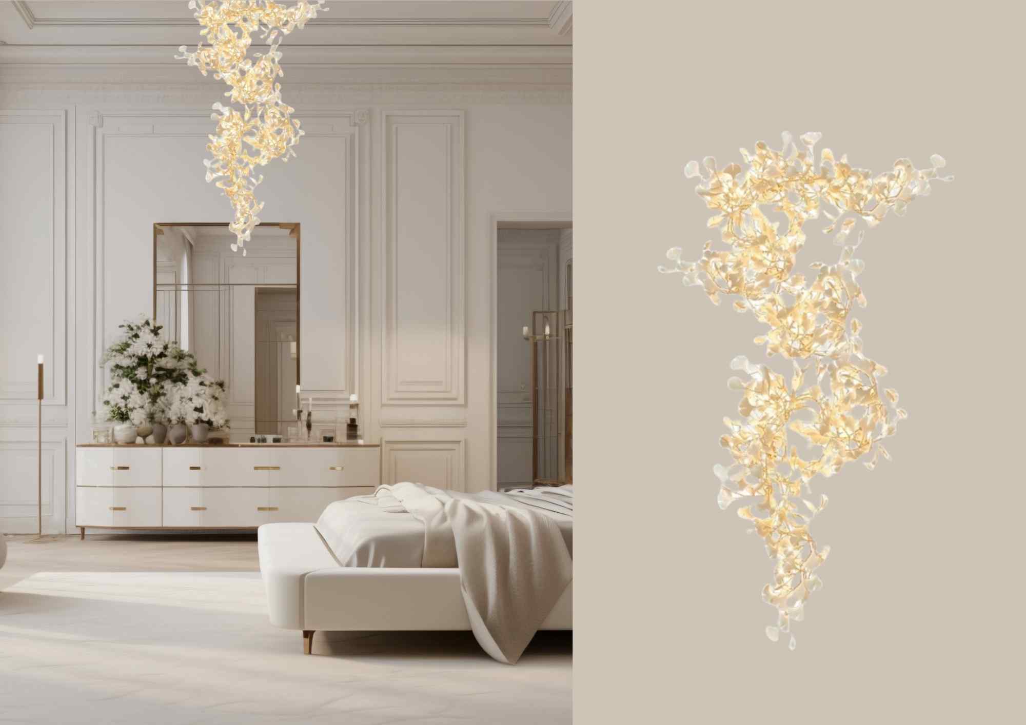 Beyond Lights - Floral Chandelier Light