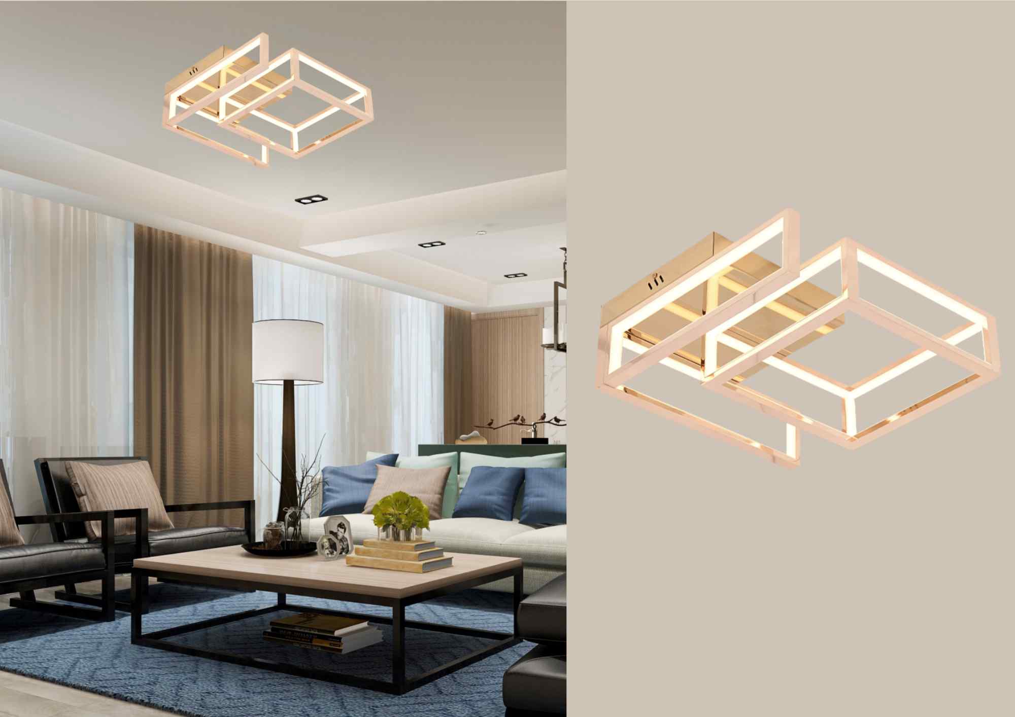 Beyond Lights - Geometric Ceiling Light