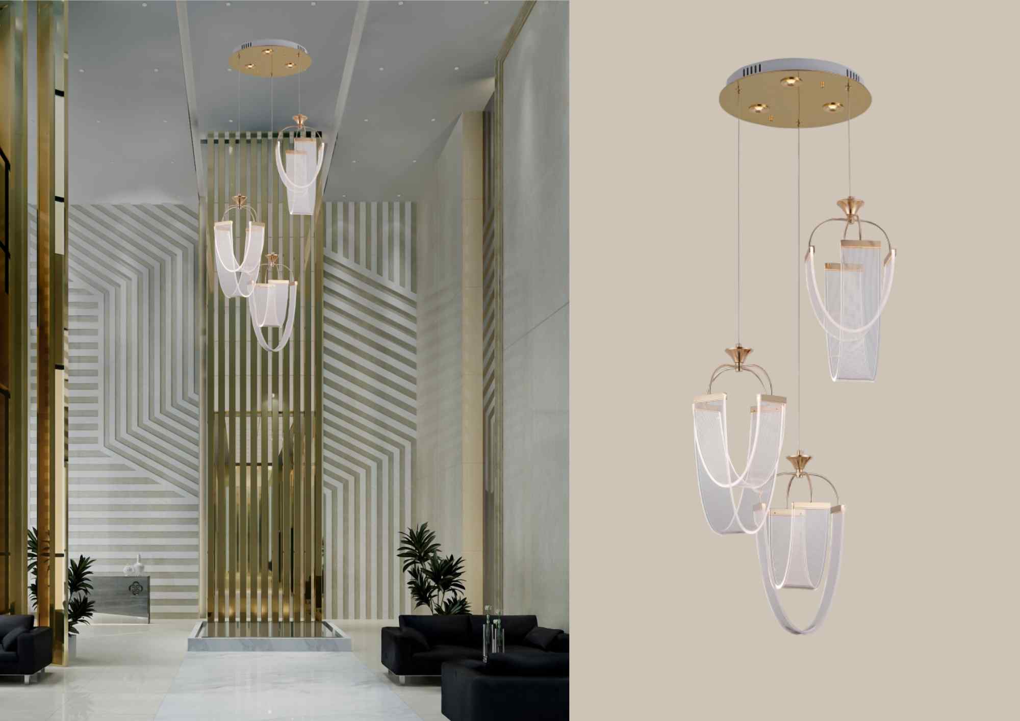Beyond Lights - Modern Chandelier Light