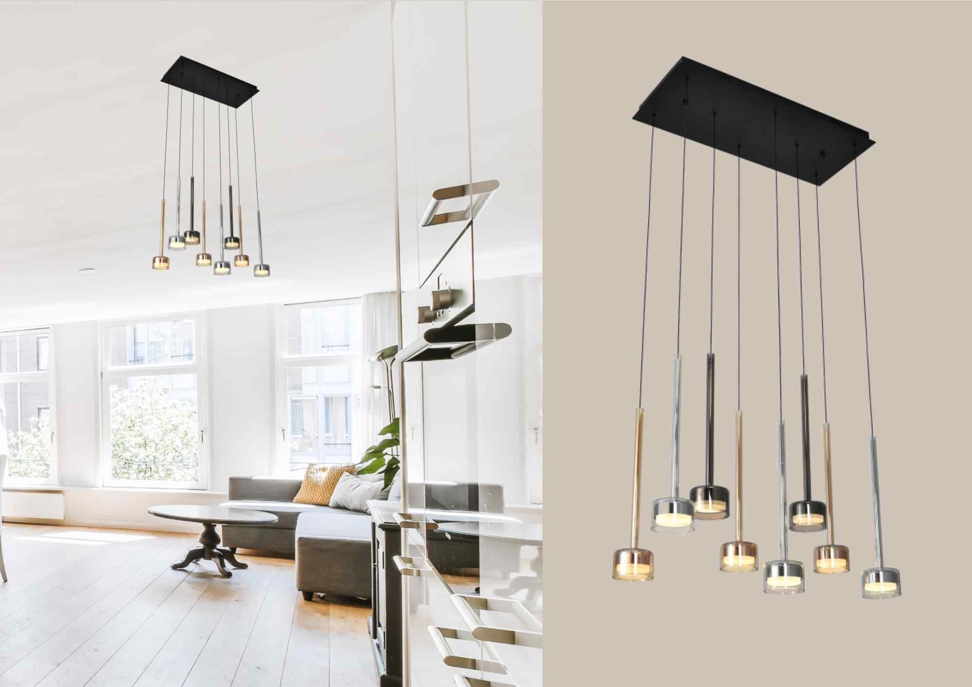 Beyond Lights - Glass Chandelier Light